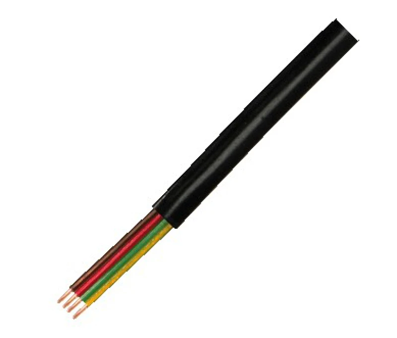 Image of LogiLink CM04 telephone cable 100 m Black