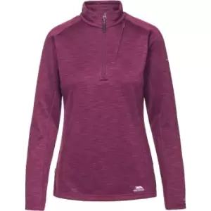 Image of Trespass Ladies Fairford Half Zip Mid Weight Fleece Top 16/XL - Bust 40' (101.5cm)