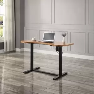 Image of Jual San Francisco Height Adjustable Standing Desk Oak Veneer