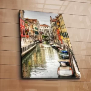 Image of 5070C-129 Multicolor Decorative Canvas Painting