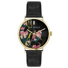 Image of Ted Baker Black 'Romance' Fashion Watch - BKPPHS129UO