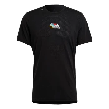 Image of adidas Signature Tee Mens - Black