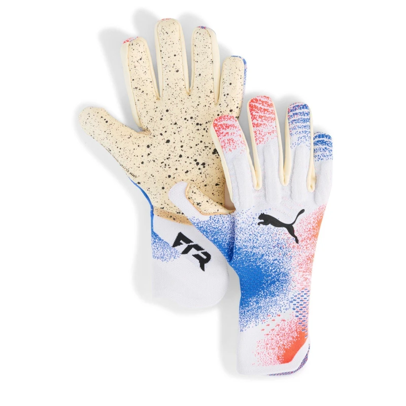 Image of Puma Future Ultimate Goalkeeper Gloves Adults White/Red male 7