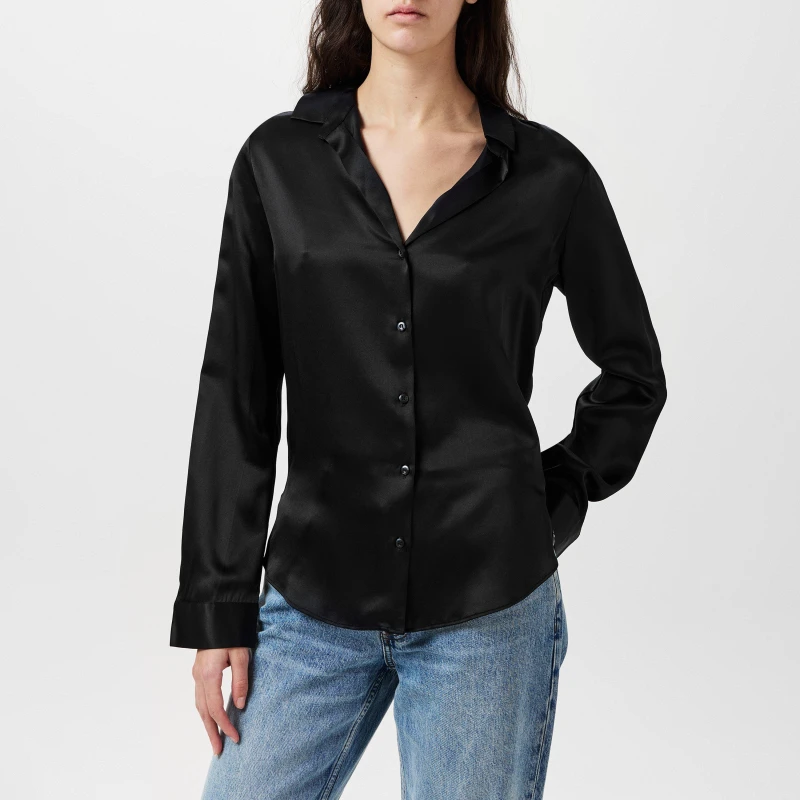 Image of Calvin Klein Long Sleeves Top - Black 10