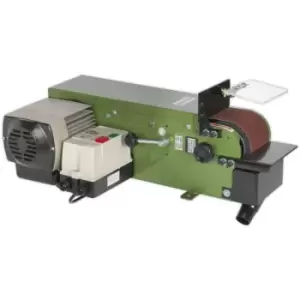 Image of SM100 Power Belt Sander/Linisher 100 x 1220mm 1500W/230V - Sealey