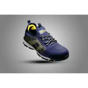 Image of HardEdge Mens Safety Trainer (6 UK) (Navy)