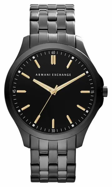 Image of Armani Exchange AX2144 Mens Black Dial Dark Grey Watch