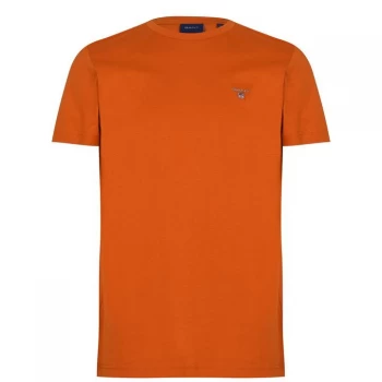 Image of Gant Crew Logo T Shirt - Savannah 814