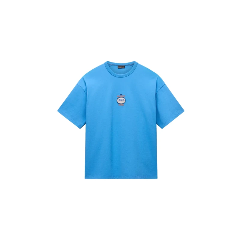 Image of T-Shirt Napapijri Krous Bleu Male M