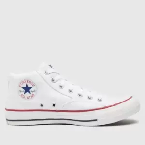 Image of Converse White All Star Malden Trainers