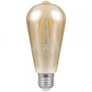 Image of Crompton LED ST64 ES E27 Filament Antique 5W Dimmable - Extra Warm White