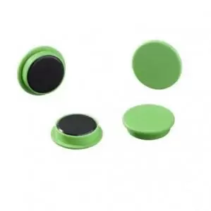 Image of Durable Magnets 32mm 720p Green Pack of 4