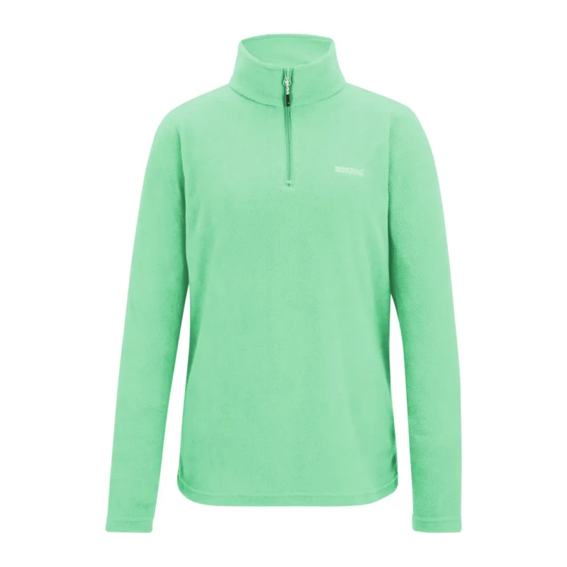 Image of Womens 1/2 zip fleece Regatta Sweethart Vert Female 50