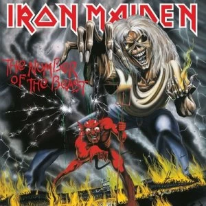 Image of The Number of the Beast by Iron Maiden CD Album