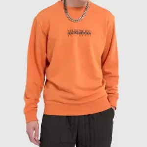 Image of Napapijri B Box Sweatshirt In Orange