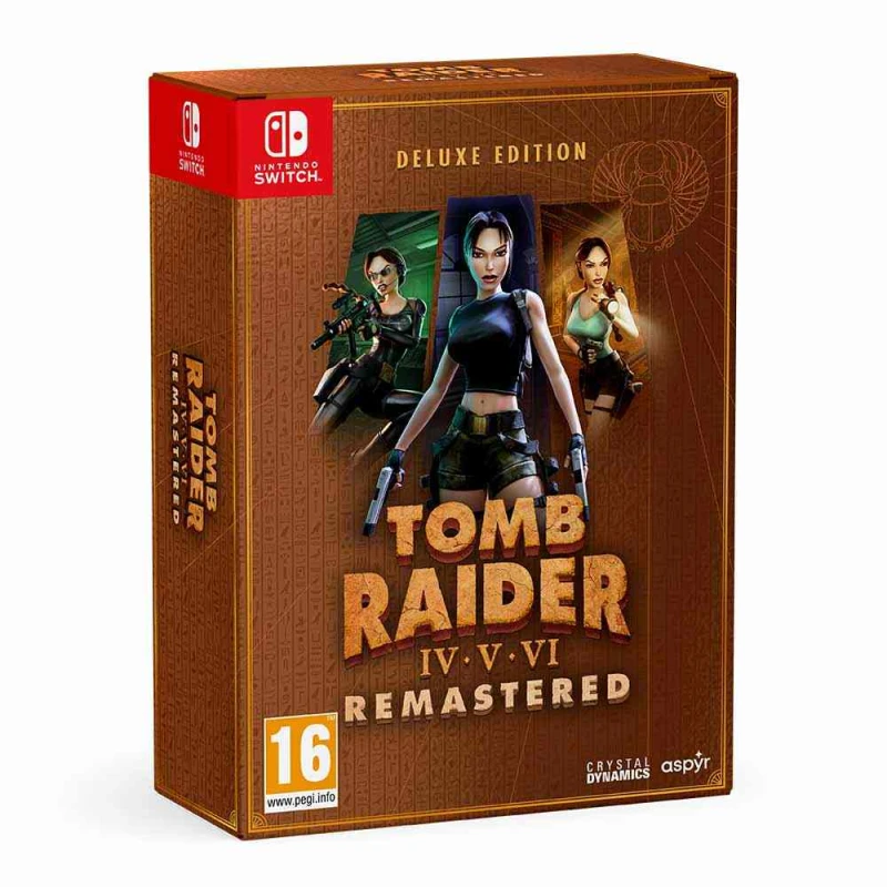 Image of Tomb Raider IV-VI Remastered Deluxe Edition - Switch Switch