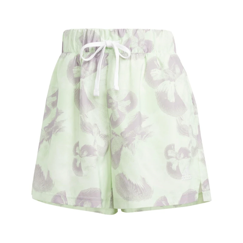 Image of adidas Tracksuit Shorts Womens - Cream Cream XS