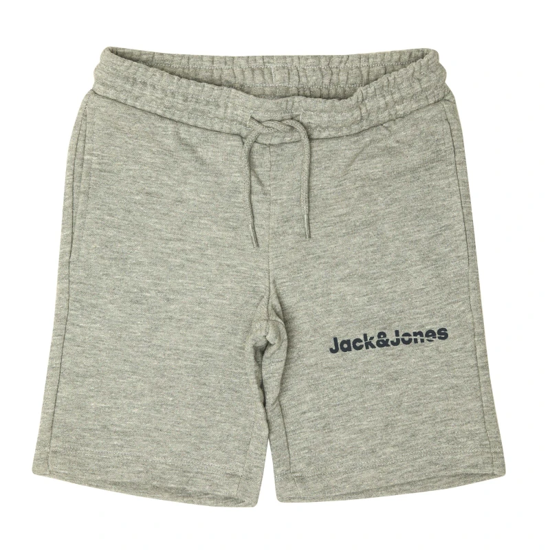 Image of Jack and Jones Arthur Sweat Jog Short - Grey Grey 7 - 8 Years