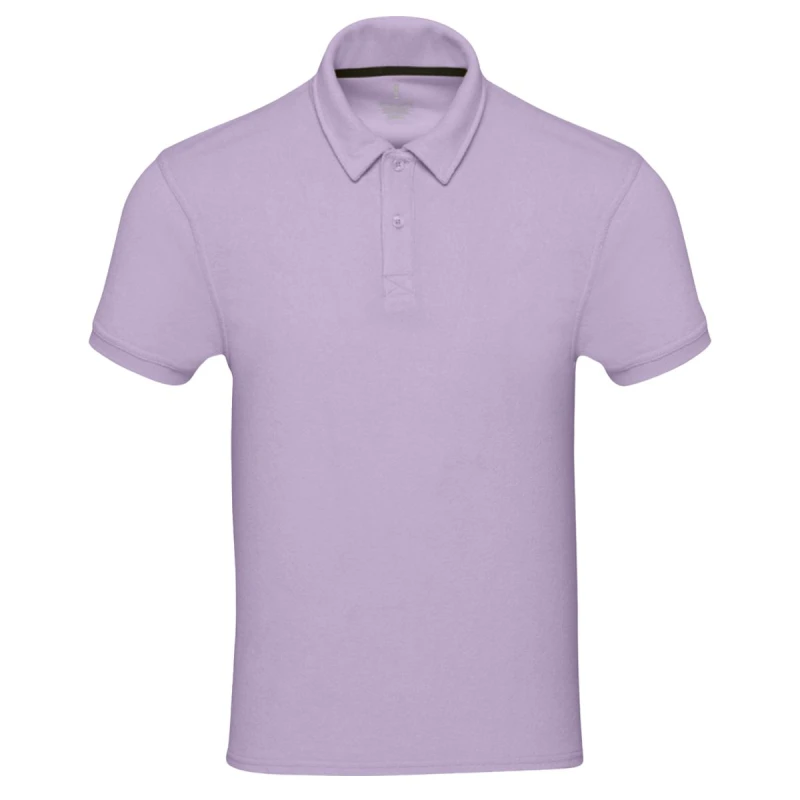 Image of Elevate NXT Womens Akoya Terrycloth Polo Shirt in Lilac Size: XS Lilac Female XS