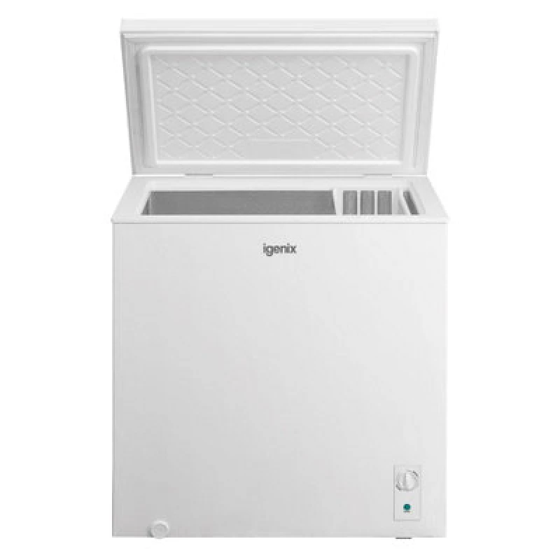 Image of Igenix Freestanding Chest Freezer, 198 Litre White unisex