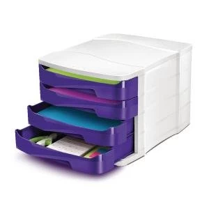 Image of CEP Pro Gloss Purple 4 Drawer Set 394BIGPURPLE