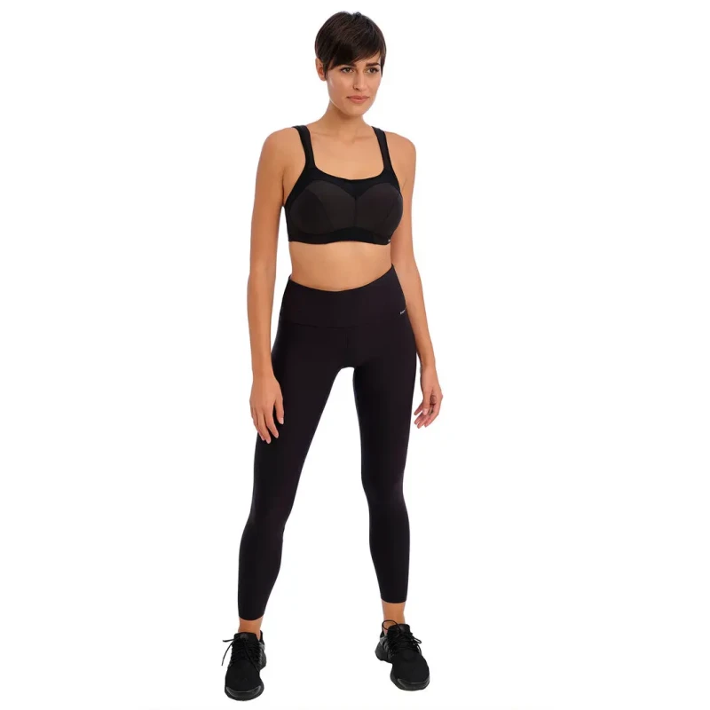 Image of Freya Womens underwired sports bra Freya High-Octane Noir Female 100J
