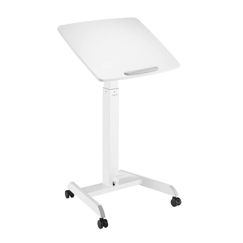 Image of LogiLink Sit-stand workstation. mobile. pneumatic height adjustment