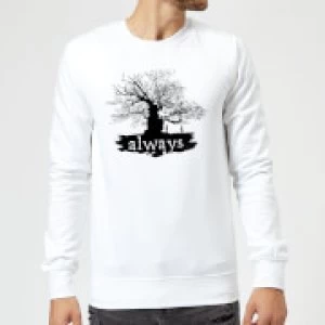 Image of Harry Potter Always Tree Sweatshirt - White - S