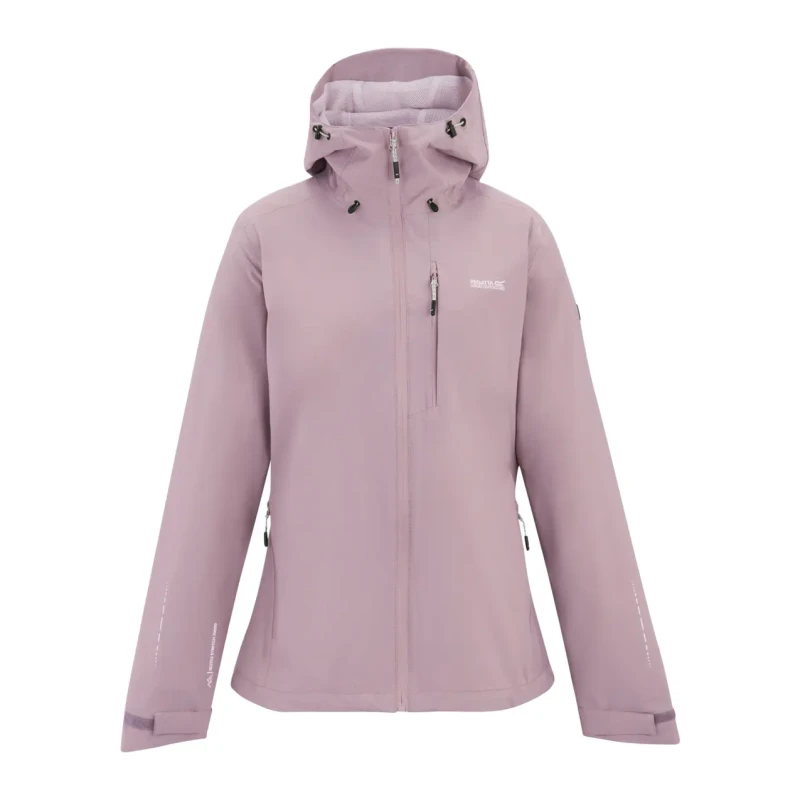 Image of Womens waterproof jacket Regatta Oklarna Violet Female 38
