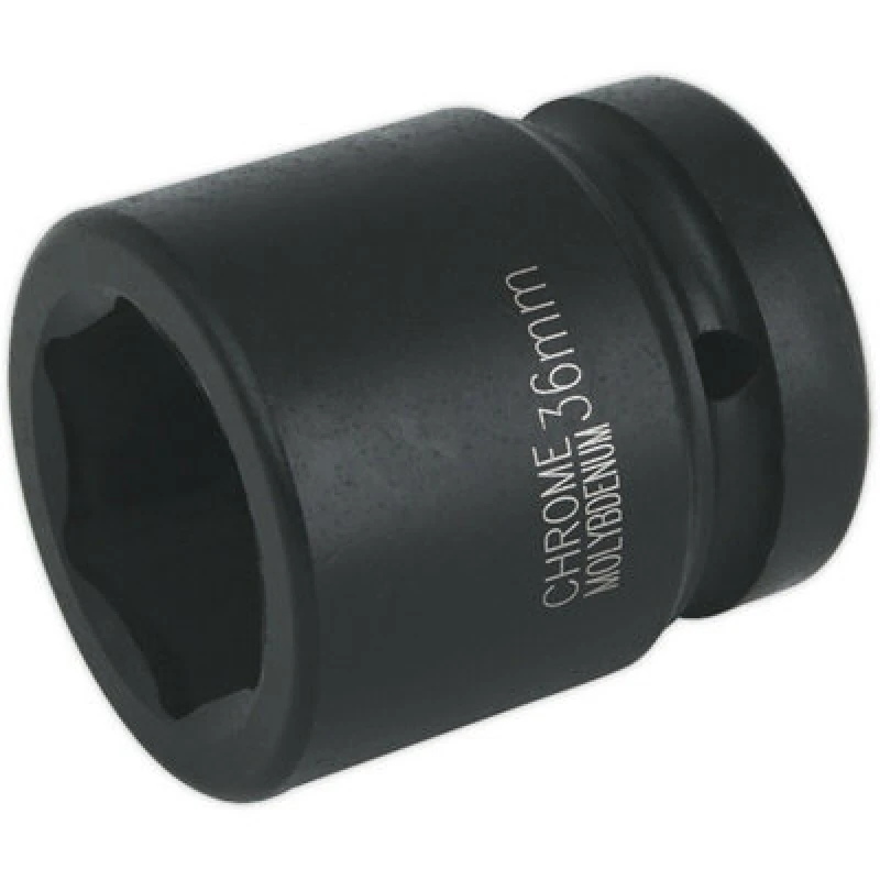 Image of Loops 36mm Forged Impact Socket - 1" Sq Drive - Chromoly Impact Wrench Socket Multi
