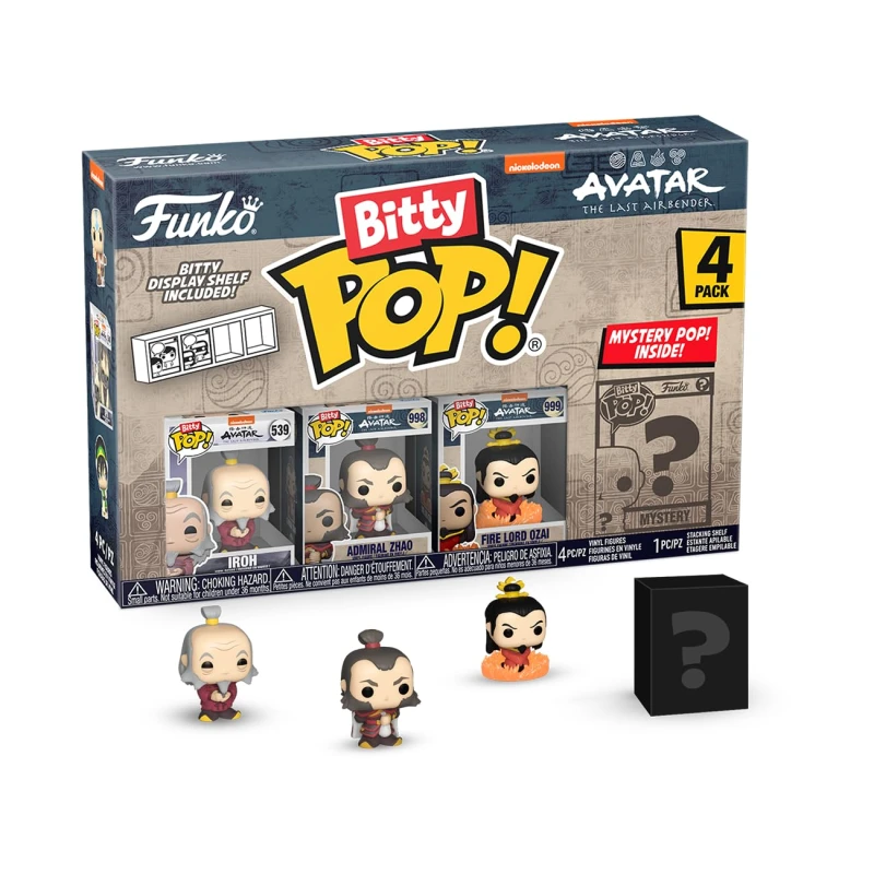 Image of Funko POP Vinyl Bitty Avatar Iroh 4 Pack