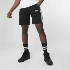 Image of Lonsdale Stripe Shorts - Black
