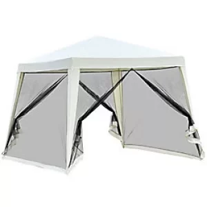 Image of OutSunny Party Tent 84C-090CW Cream 2450 x 3000 x 3000 mm