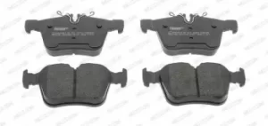 Image of Ferodo FDB4487 Brake Pad Set Rear Axle Premier Car