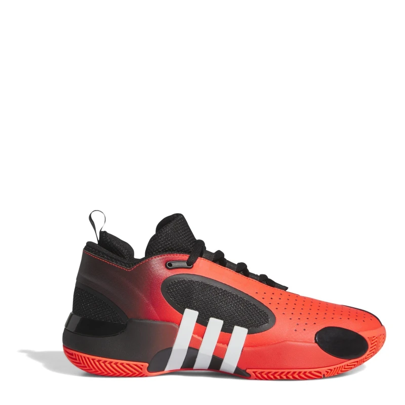 Image of adidas Mens D.O.N. Issue Basketball Trainers Red male 7.5 (41.3)