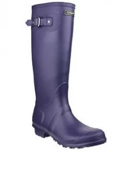 Image of Cotswold Sandringham Welly, Purple, Size 8, Women