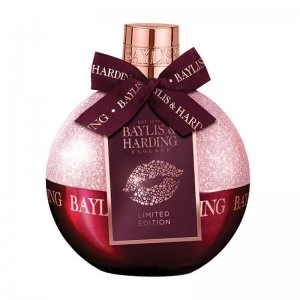 Image of Baylis & Harding Cranberry Martini Bath Bubbles 370ml