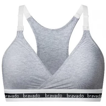 Image of Bravado Original nursing bra for cup sizes B-D - Grey