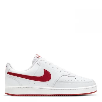 Image of Nike Vision Low Mens Shoe - White/Red