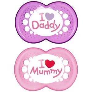 Image of Mam Girls Soother 6 Months +