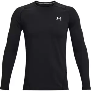 Image of Under Armour CG Armour Fitted Crew - Black
