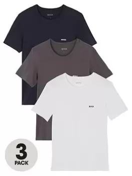 Image of BOSS Bodywear 3 Pack Classic Crew T-Shirt - Multi Size M Men
