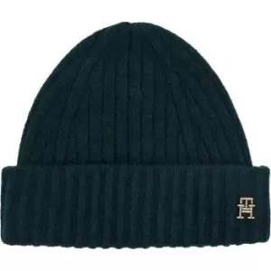 Image of Tommy Hilfiger Tommy Modern Fluffy Beanie - Green