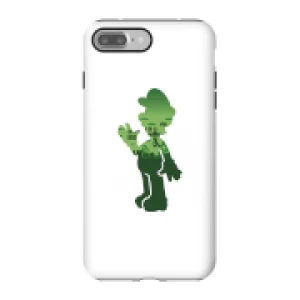 Image of Nintendo Super Mario Luigi Silhouette Phone Case - iPhone 7 Plus - Tough Case - Gloss