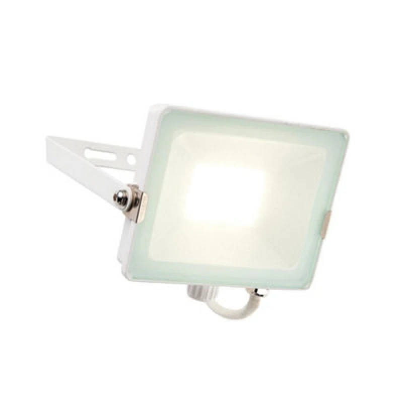 Image of Netlighting Salde LED Outdoor Wall Flood Light Matt White Paint K IP65 White