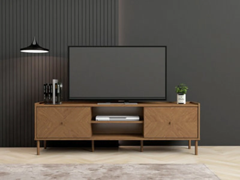 Image of KUDL TV Cabinet 1.6M, Brown LV80TV8012