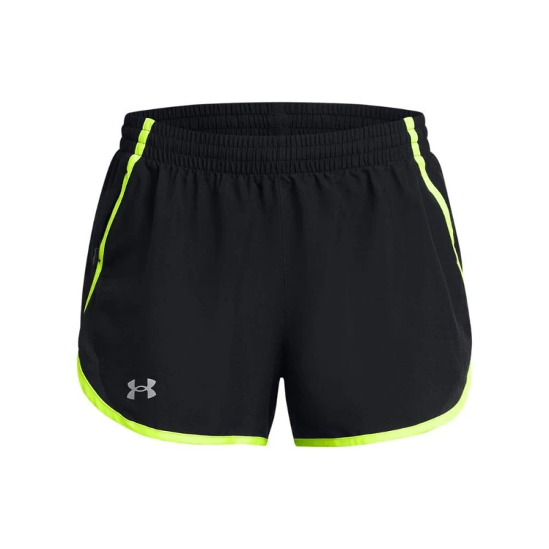 Image of Under Armour UA Fly-By 3" Shorts - Black 8