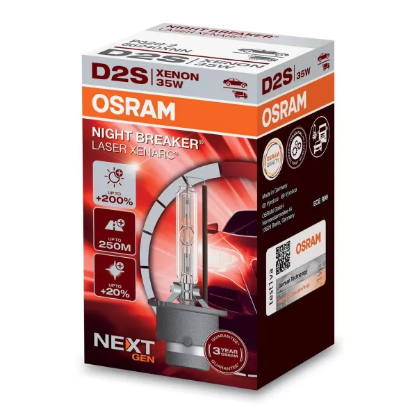 Image of OSRAM Light Bulbs VW,AUDI,MERCEDES-BENZ 66240XNN Bulb, spotlight