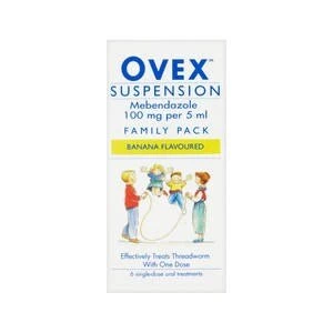 Image of Ovex Suspension Banana Flavour Family Pack 30ml