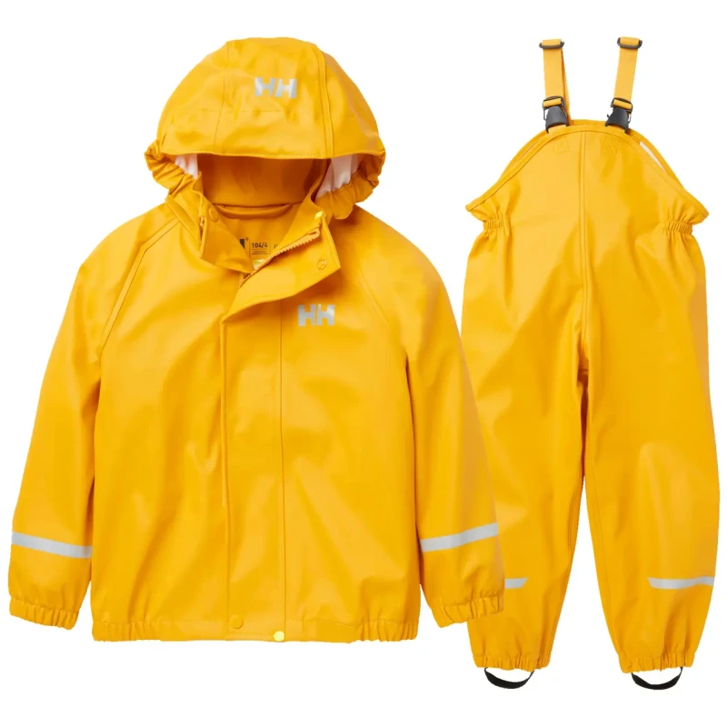 Image of Children's rain gear Helly Hansen K Bergen 2.0 Pu Jaune Unisex 4 ans
